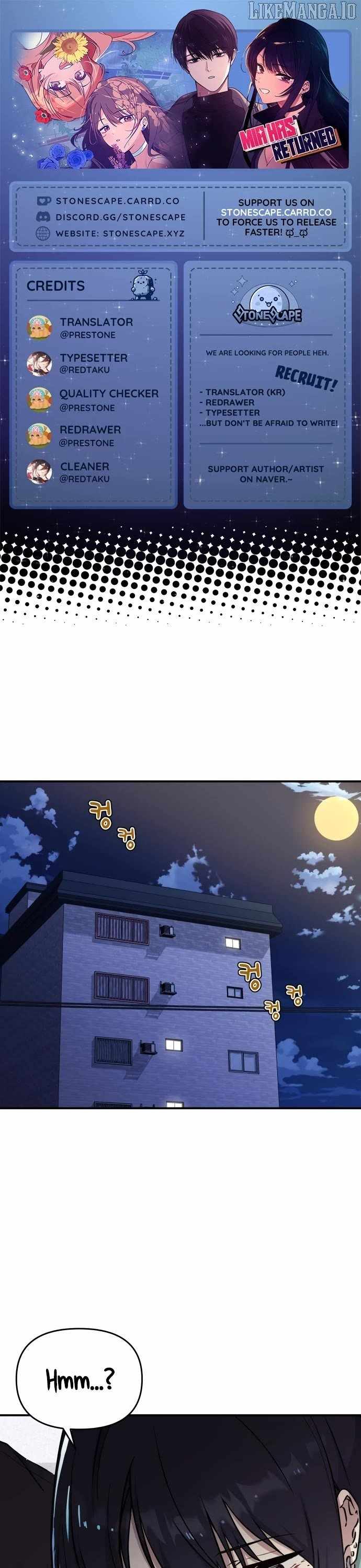 Mia Returns - Chapter 15 - Page 1