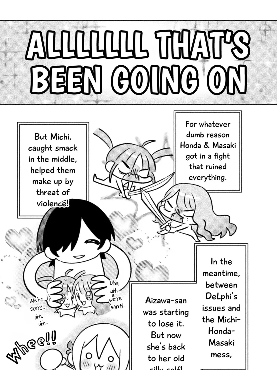 Mietemasu yo! Aizawa-san - Chapter 31 - Page 1