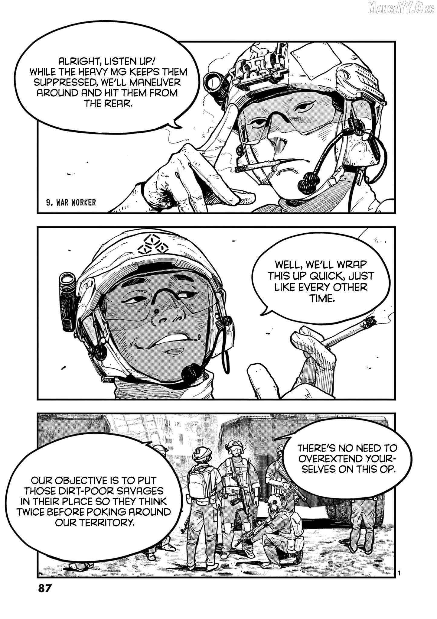 Miharu no Senjou - Chapter 9 - Page 1