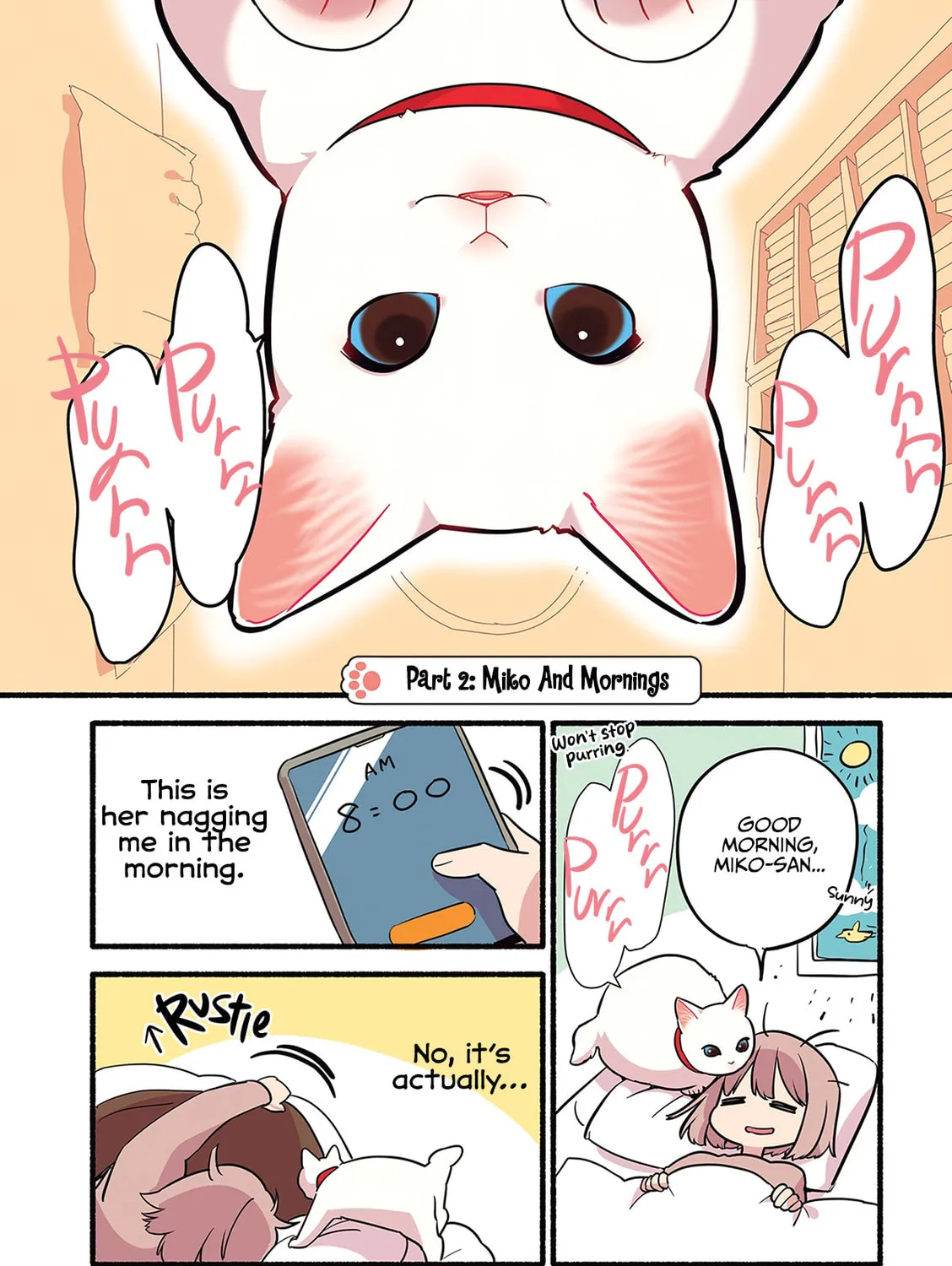Miko, A White Cat That Wants To Be Loved - Chapter 1.2 - Page 2