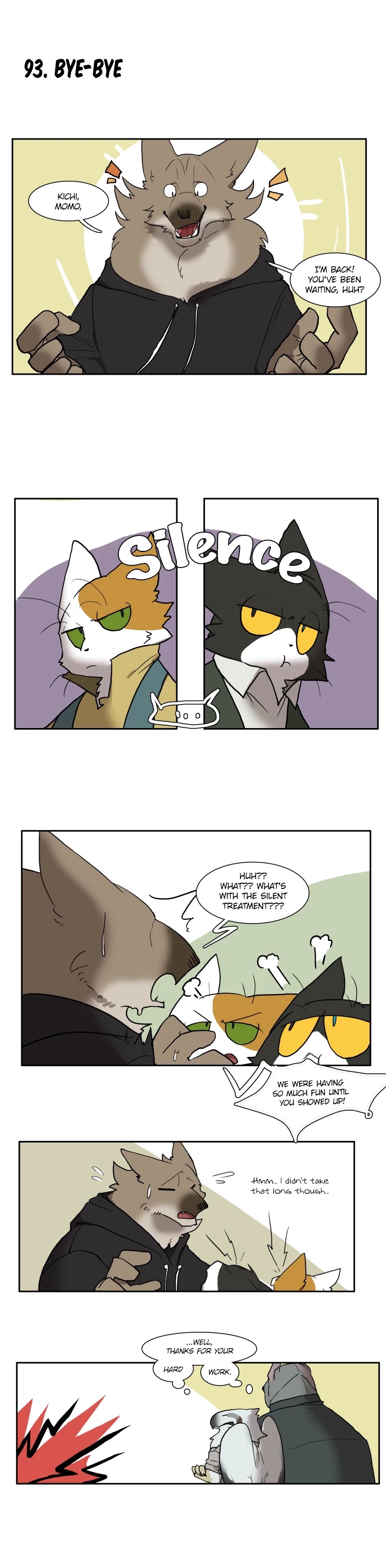 Miss Kitty and Her Bodyguards - Chapter 93: Bye-Bye - Page 2