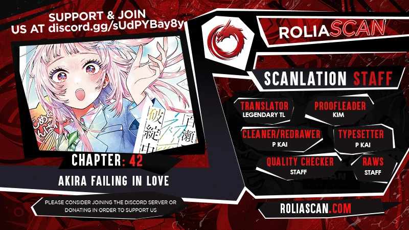 Momose Akira's First Love is a Failure - Chapter 42 - Page 1