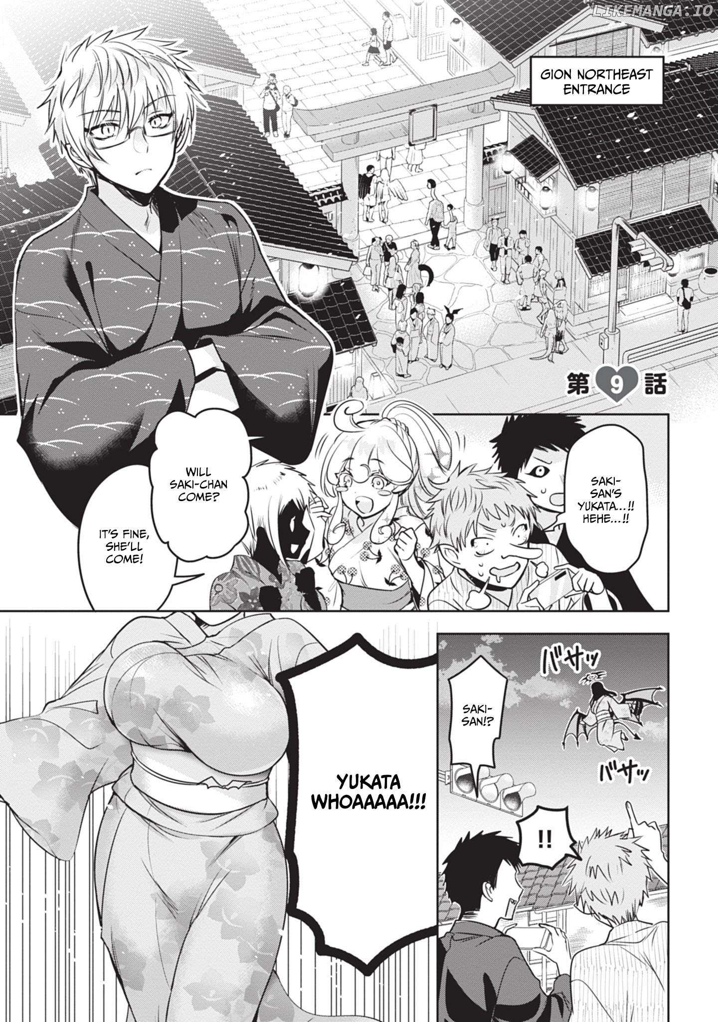 Moteharune, Ashiya-kun - Chapter 9 - Page 1