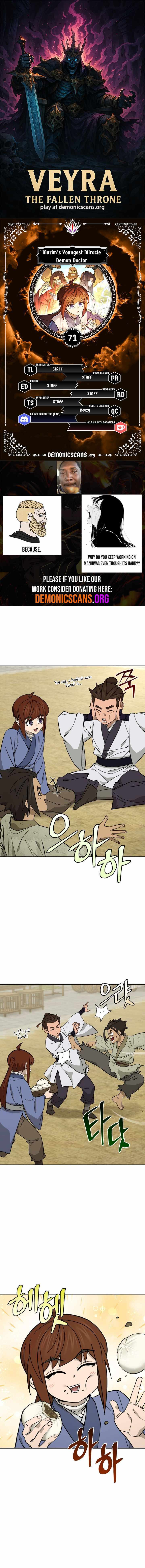 Murim’s Youngest Miracle Demon Doctor - Chapter 71 - Page 1