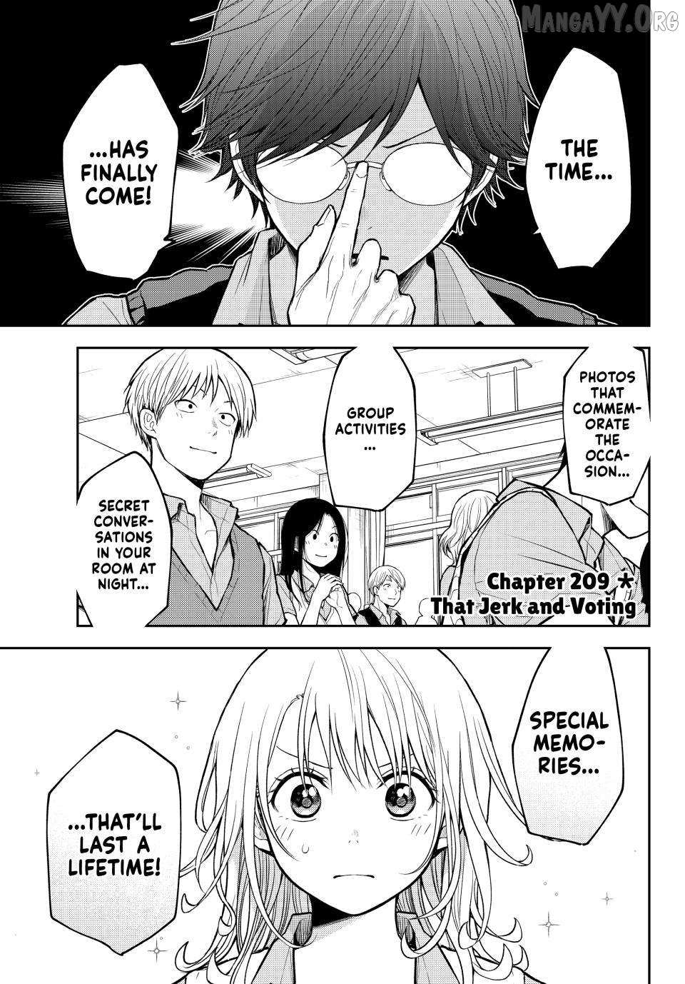 My Charms Are Wasted On Kuroiwa Medaka - Chapter 209 - Page 1