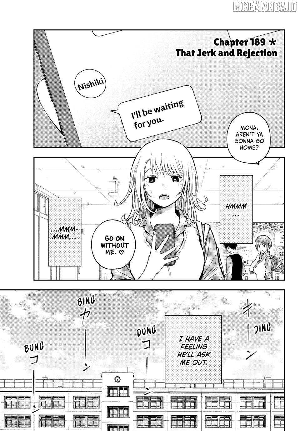 My Cuteness Isn't Understood By Kuroiwa Medaka - Chapter 189 - Page 1