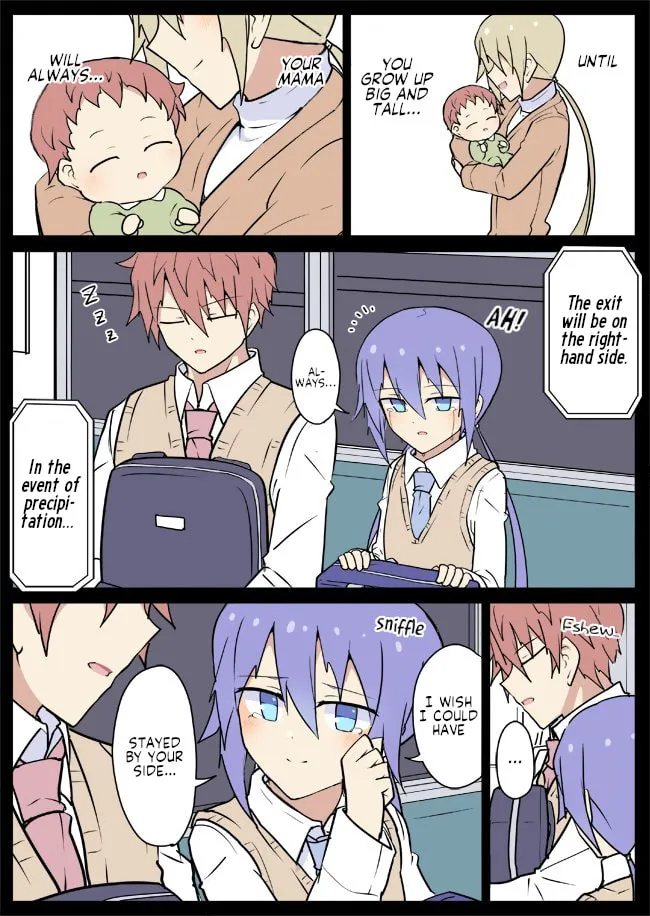 My Junior Was My Mom in Her Past Life (Colored) - Chapter 23.1 - Page 1