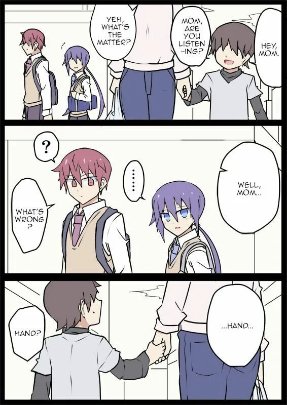 My Junior Was My Mom in Her Past Life (Colored) - Chapter 4 - Page 1