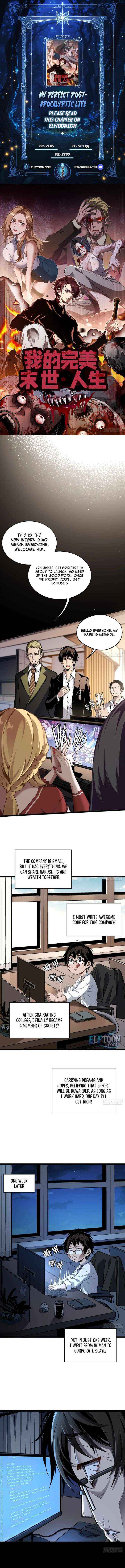 My Perfect Post-Apocalyptic Life - Chapter 1 - Page 1