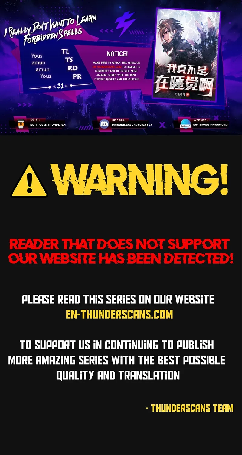 My Reluctant Journey into Forbidden Spells - Chapter 31 - Page 1