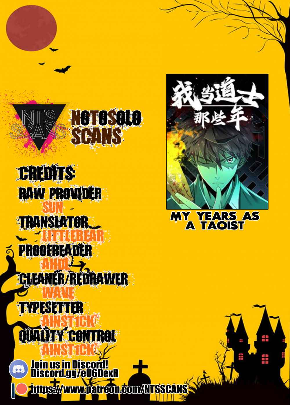 My Years As a Taoist - Chapter 1 - Page 1