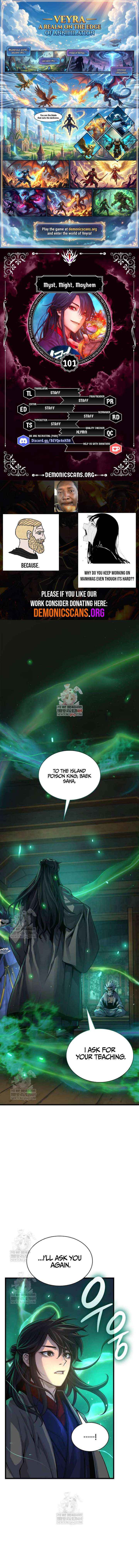 Myst, Might, Mayhem - Chapter 101 - Page 1