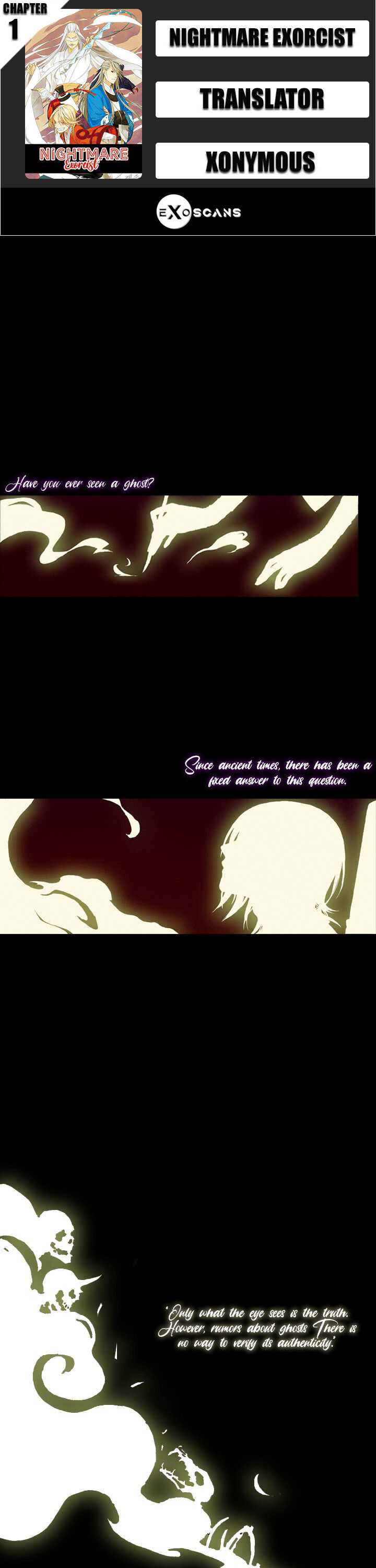 Nightmare Exorcist - Chapter 1 - Page 1