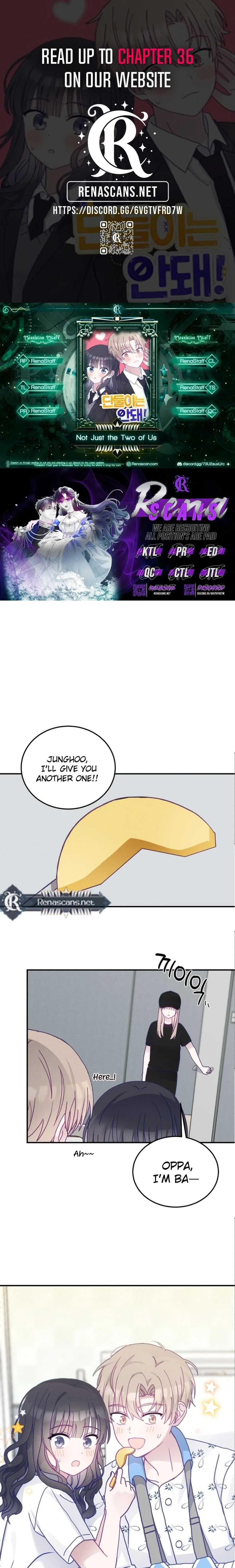 Not Just the Two of Us - Chapter 27 - Page 1