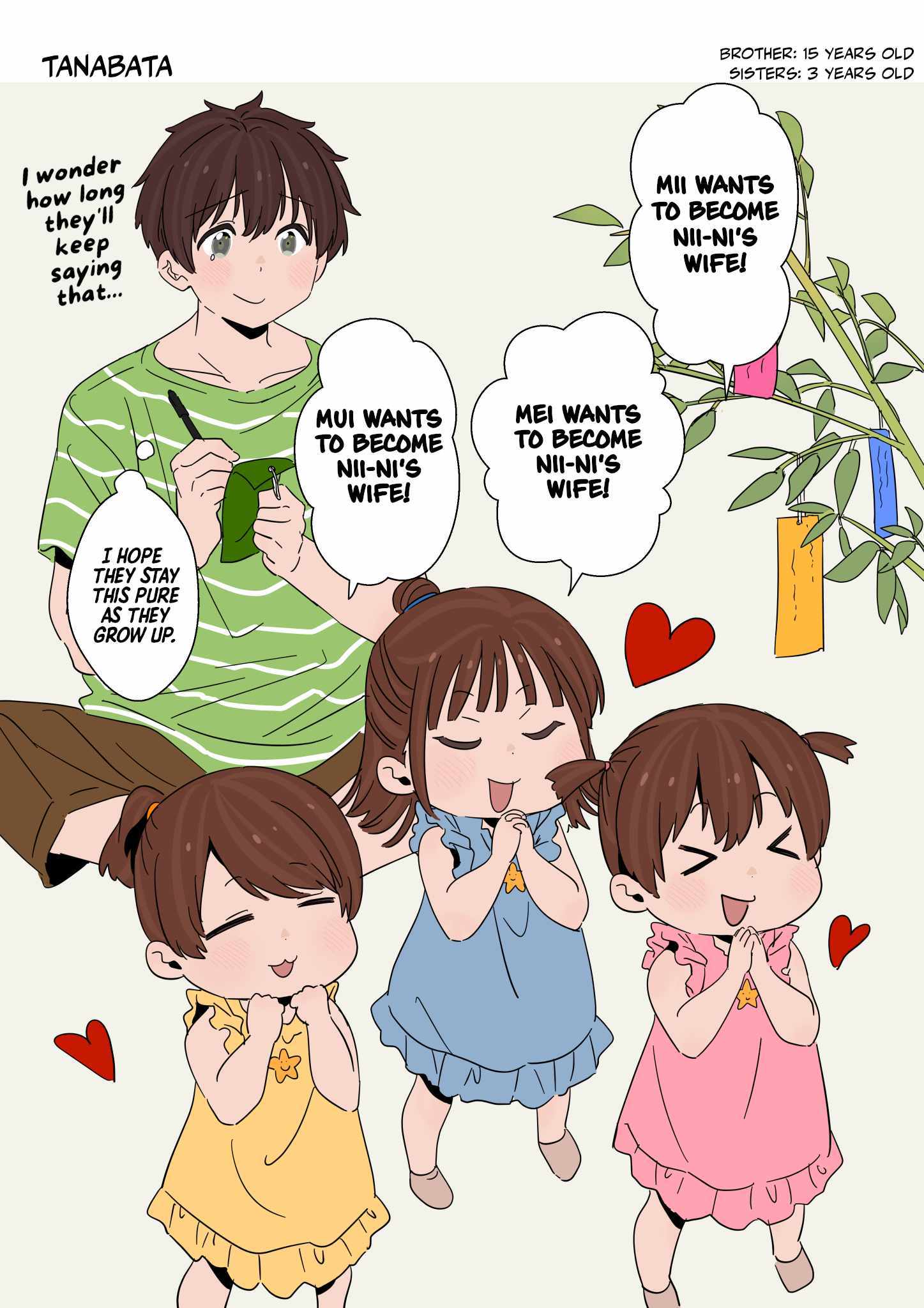 Older brother and triplets - Chapter 18 - Page 1