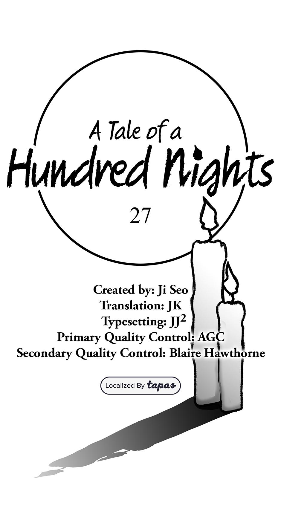 One Hundred Nights - Chapter 27 - Page 1