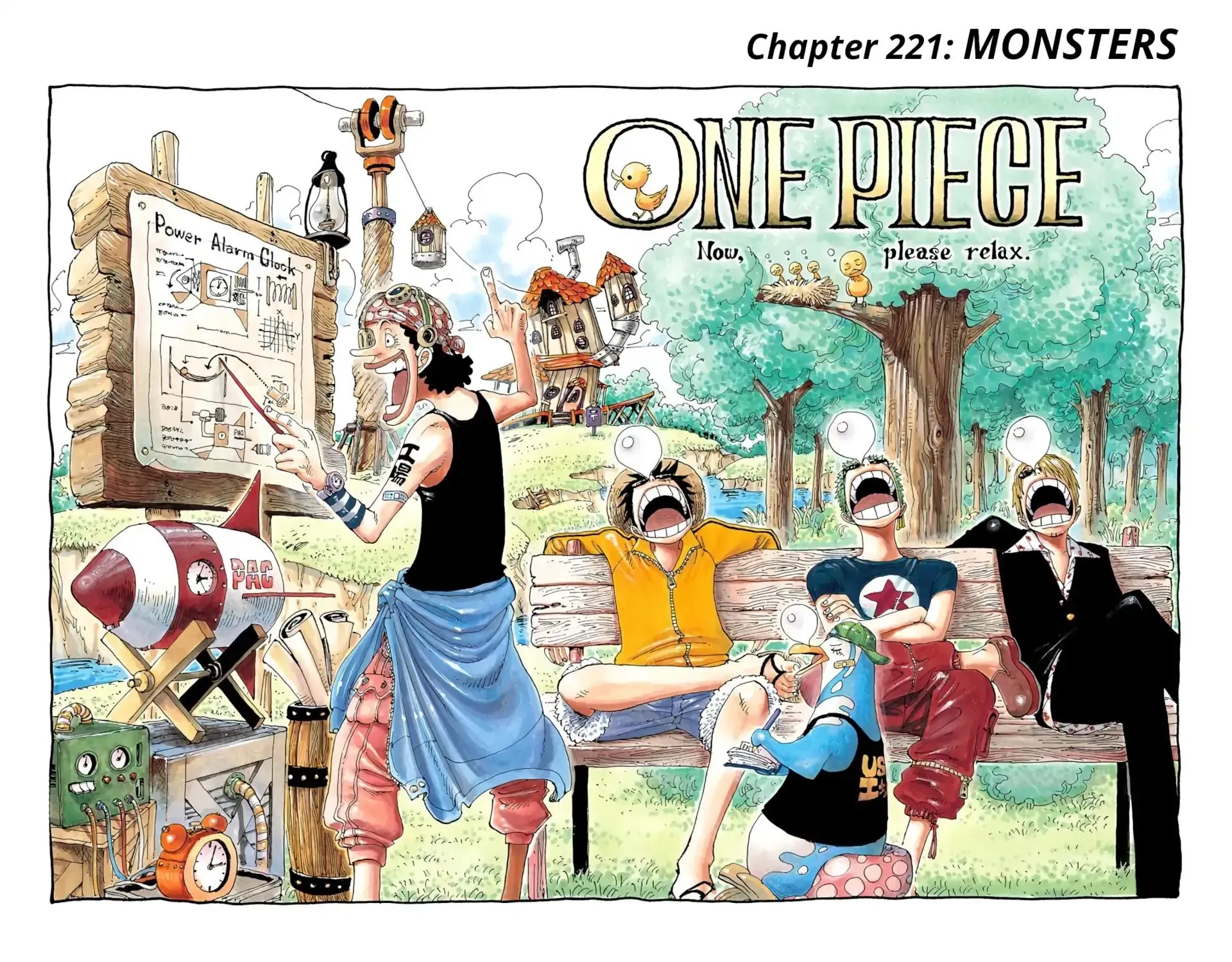 One Piece (Official Colored) - Chapter 221 - Page 1