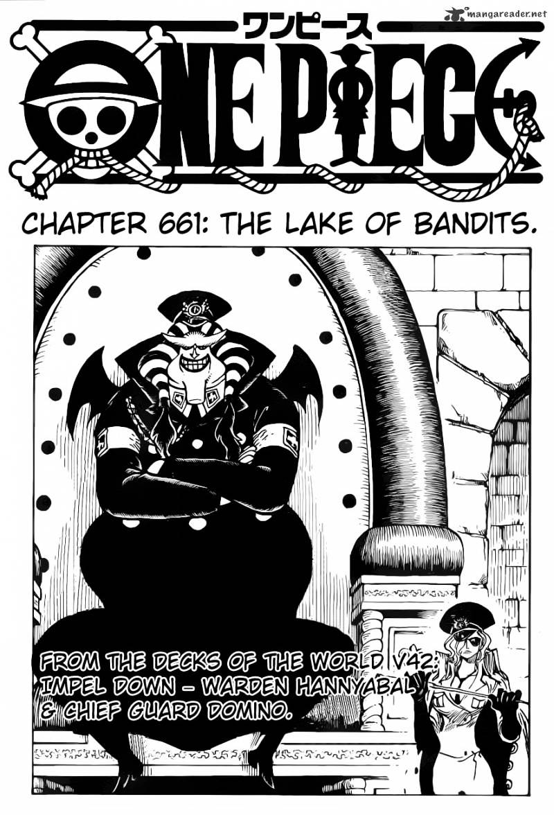 One Piece - Chapter 661 : The Lake Of Bandits - Page 1