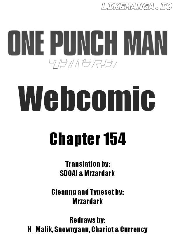 One-punch Man (ONE) - Chapter 154 - Page 1