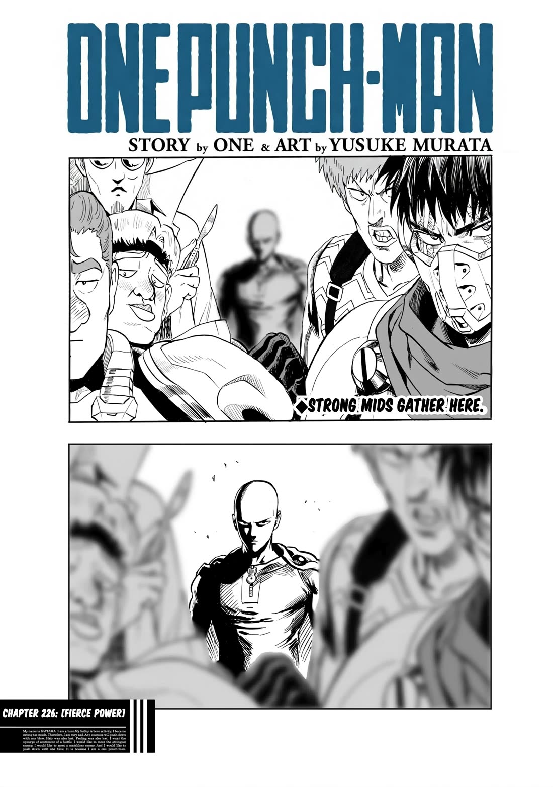 One Punch Man - Chapter 226 - Page 1