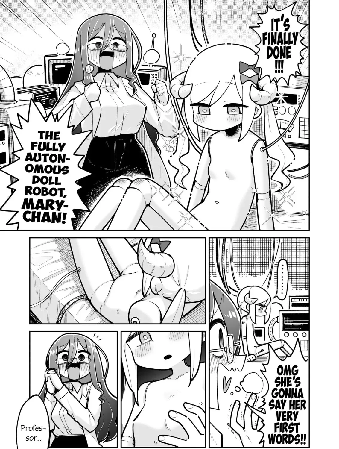 Osana Robo to Abunai Hakase - Chapter 1 - Page 1