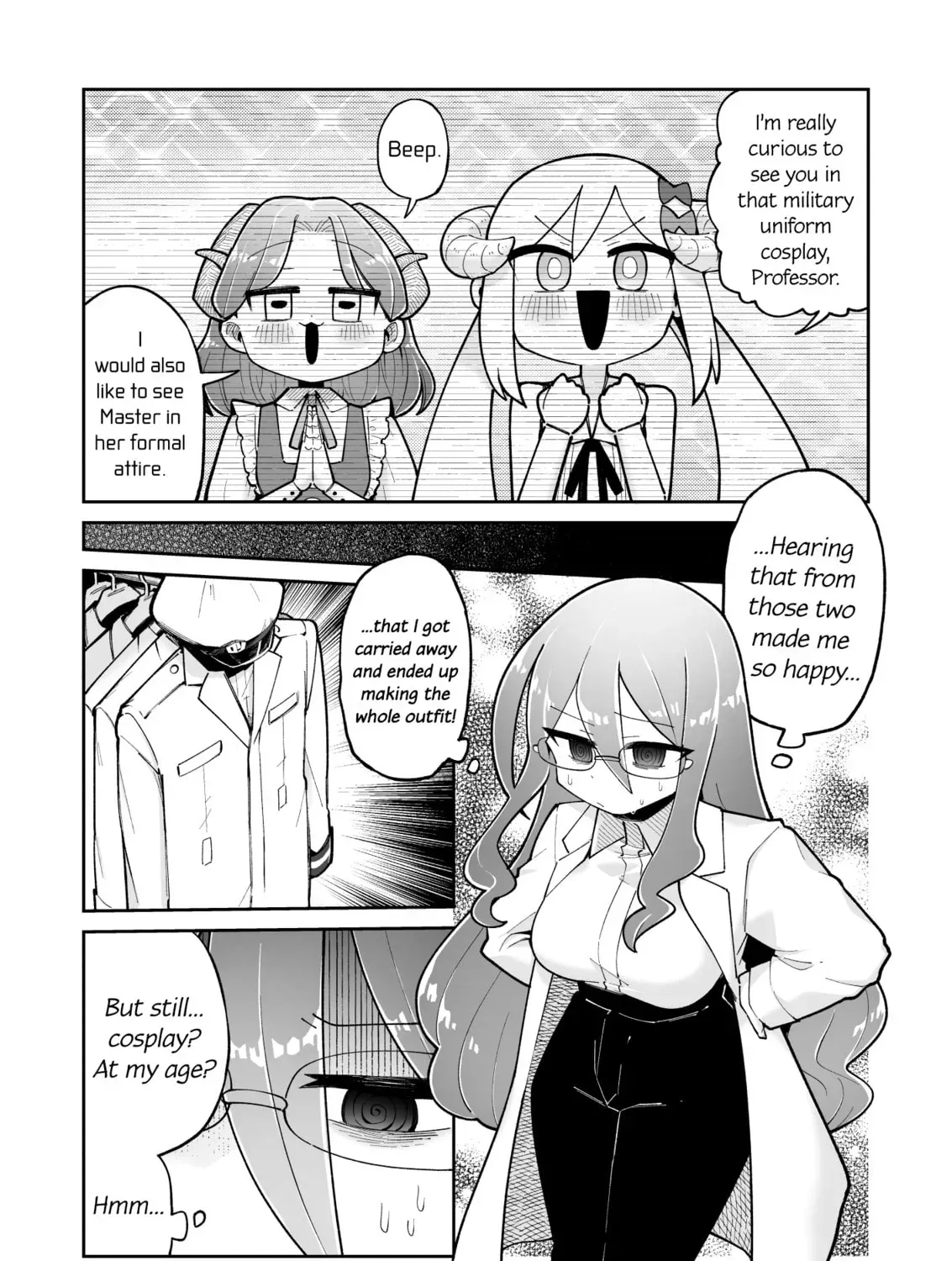 Osana Robo to Abunai Hakase - Chapter 36 - Page 1