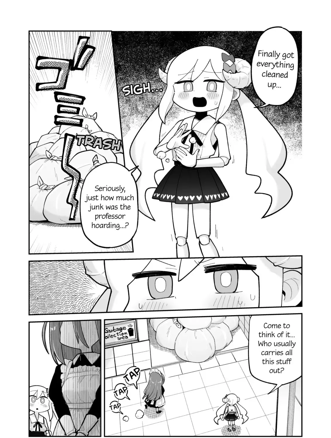 Osana Robo to Abunai Hakase - Chapter 38 - Page 1