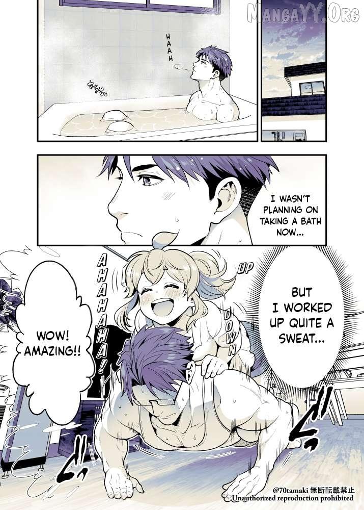 Osananajimi ga Hisabisa ni Saikai Shitara Otagai Kyonyuu ni Natteta - Chapter 56 - Page 1