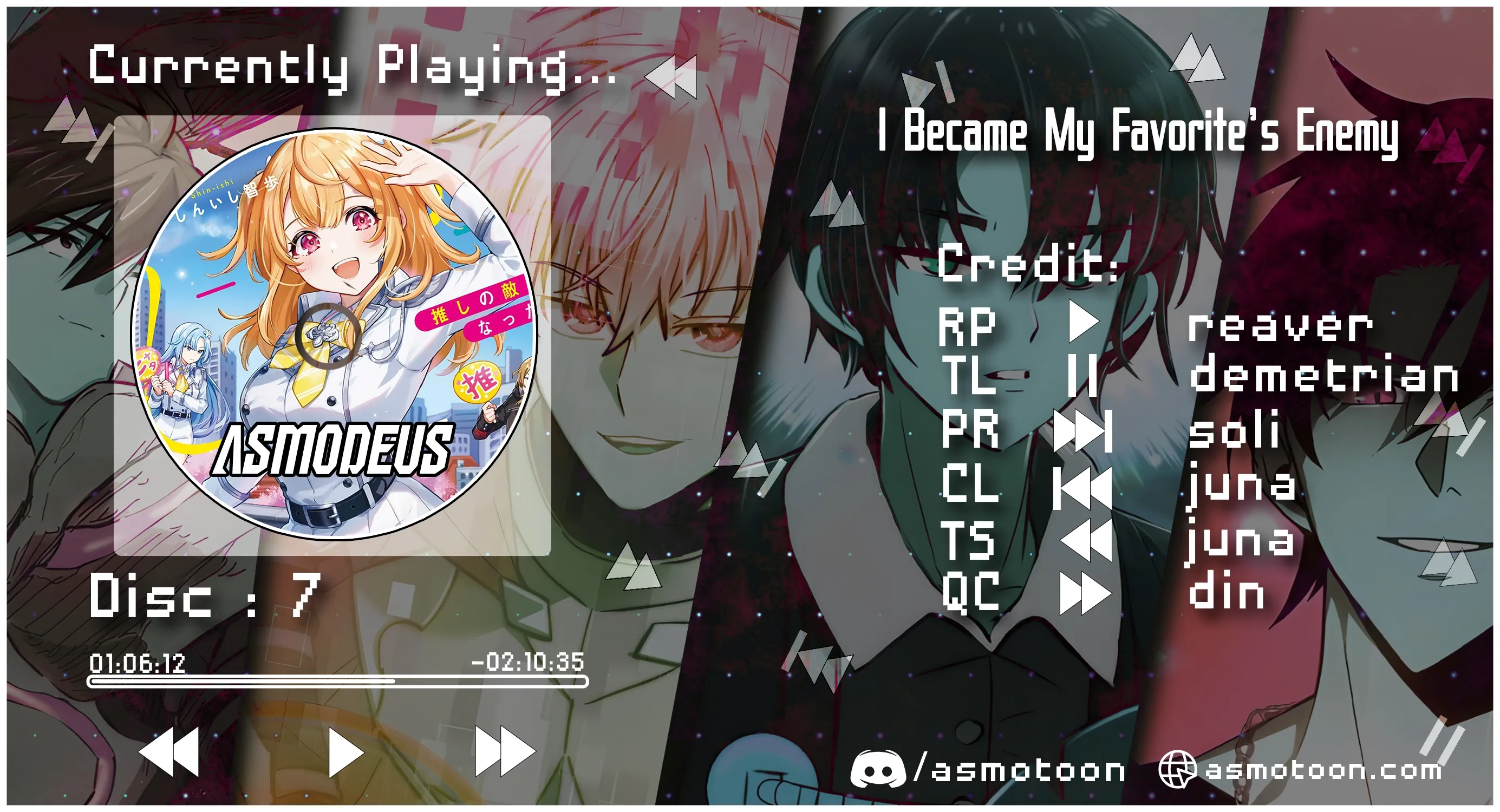 Oshi no teki ni nattanode @COMIC - Chapter 7 - Page 1