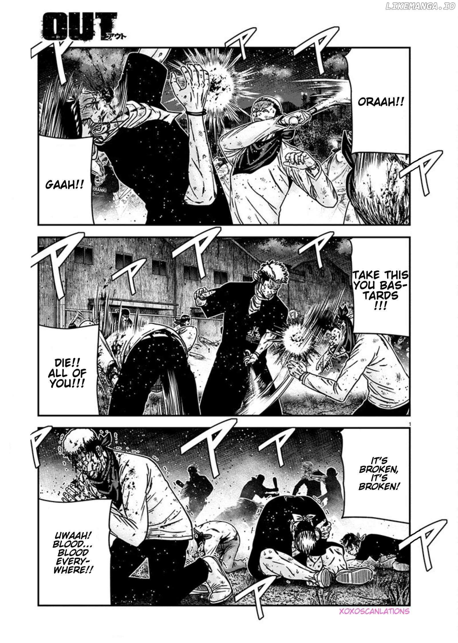 Out (Makoto Mizuta) - Chapter 256 - Page 1