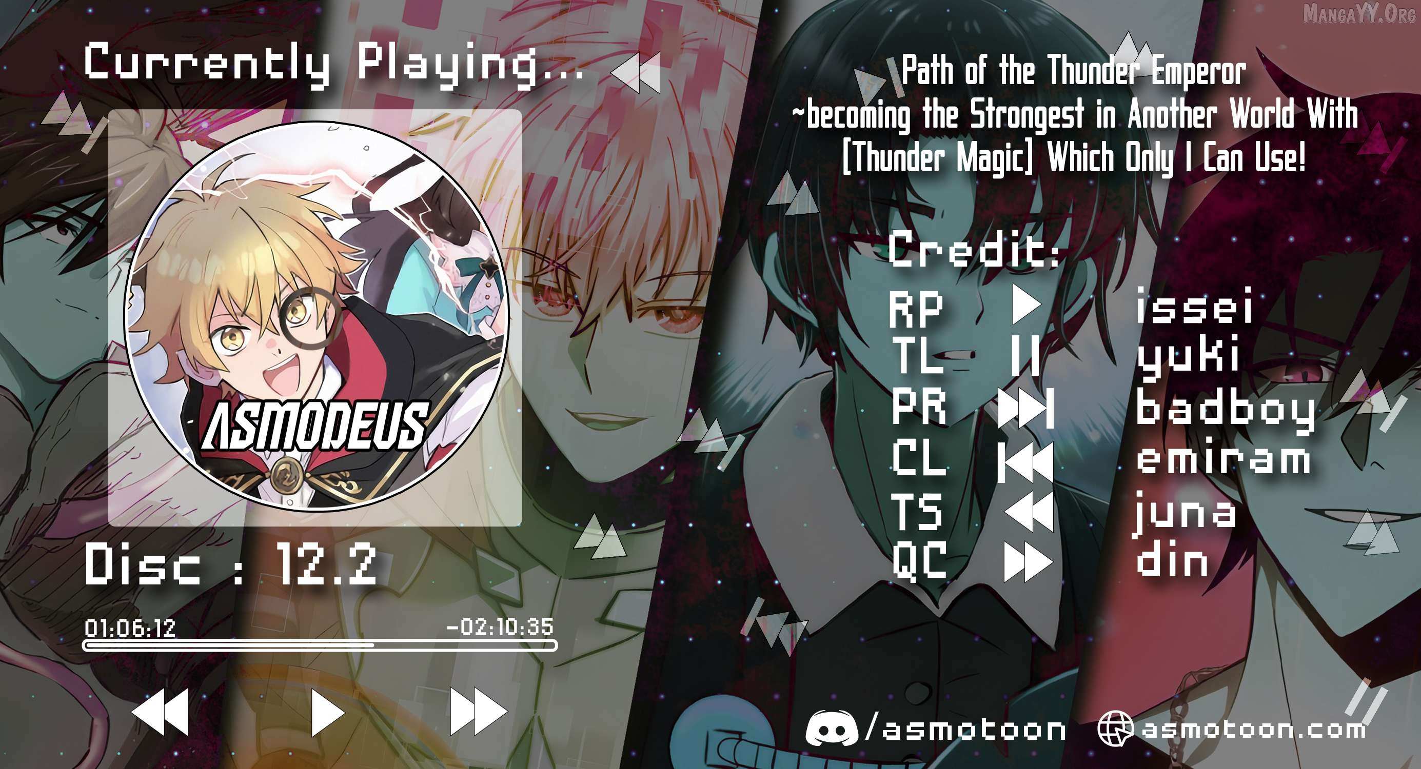 Path of the thunder emperor ~Become the Strongest in Another World with  which  Only I Can Use! - Chapter 12.2 - Page 1