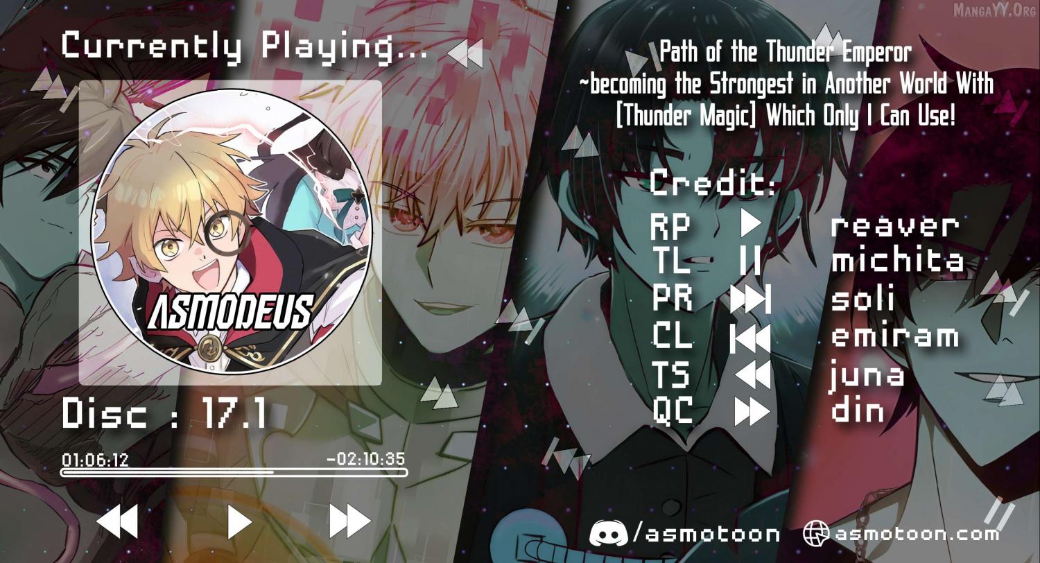 Path of the thunder emperor ~Become the Strongest in Another World with  which  Only I Can Use! - Chapter 17.1 - Page 1