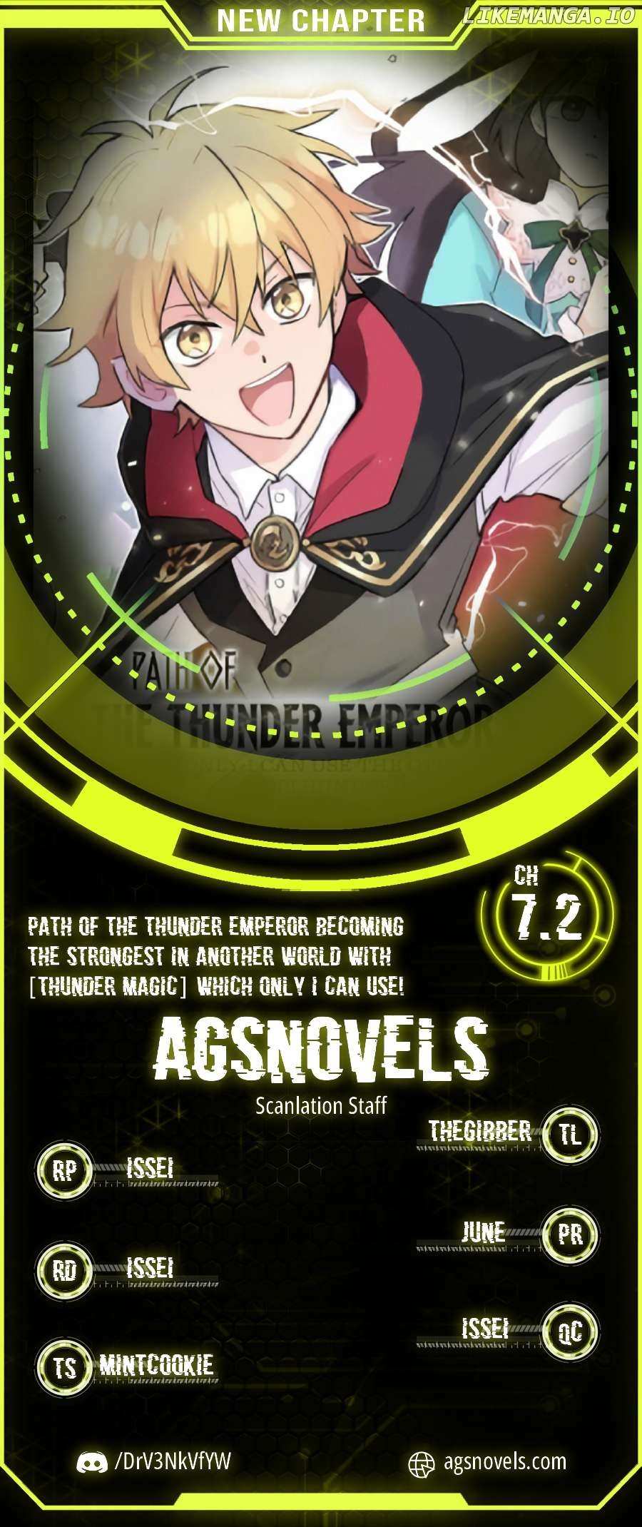 Path of the Thunder Emperor ~becoming the Strongest in Another World With [Thunder Magic] Which Only I Can Use! - Chapter 7.2 - Page 1