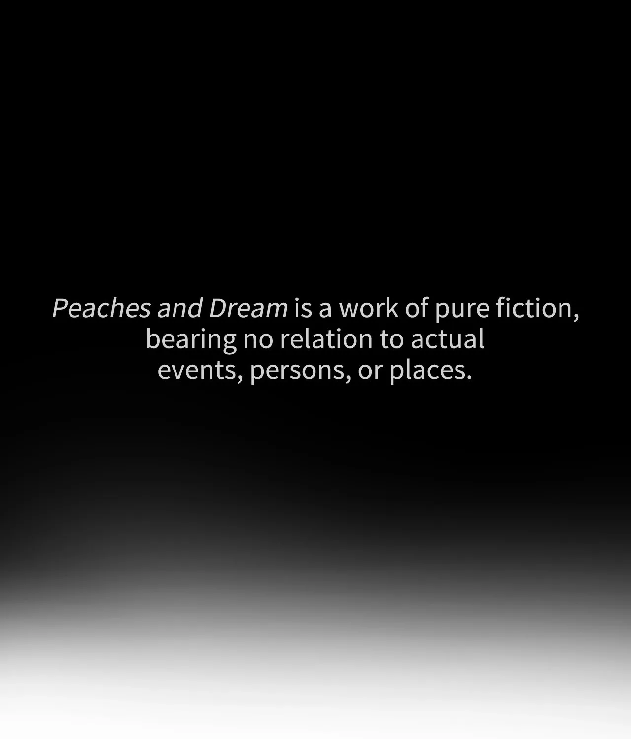 Peaches and Dream - Chapter 22 - Page 1