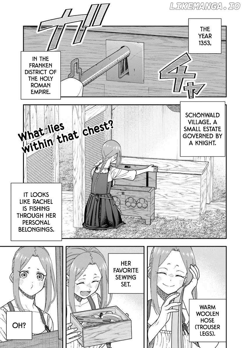 Pest ga Aketara Asobimashou! ~Chuusei Europa Sekai to Gendai Bunmei Slow Life~ - Chapter 7 - Page 1