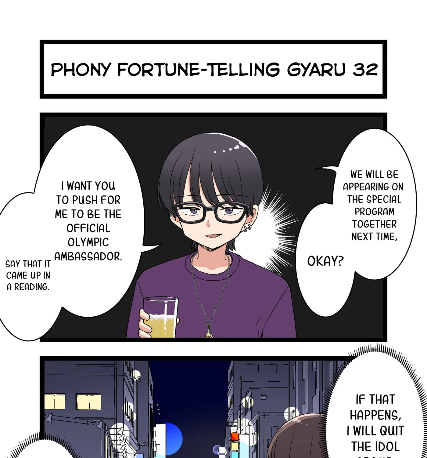 Phony Fortune-Telling Gyaru - Chapter 32 - Page 1