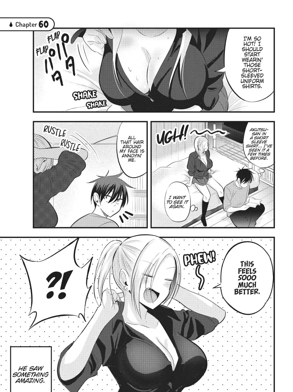 Please Go Home, Miss Akutsu! - Chapter 60 - Page 1