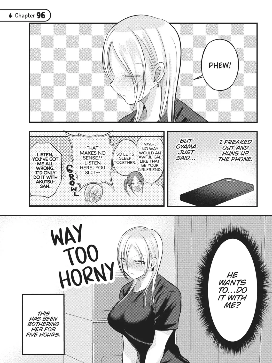 Please Go Home, Miss Akutsu! - Chapter 96 - Page 1