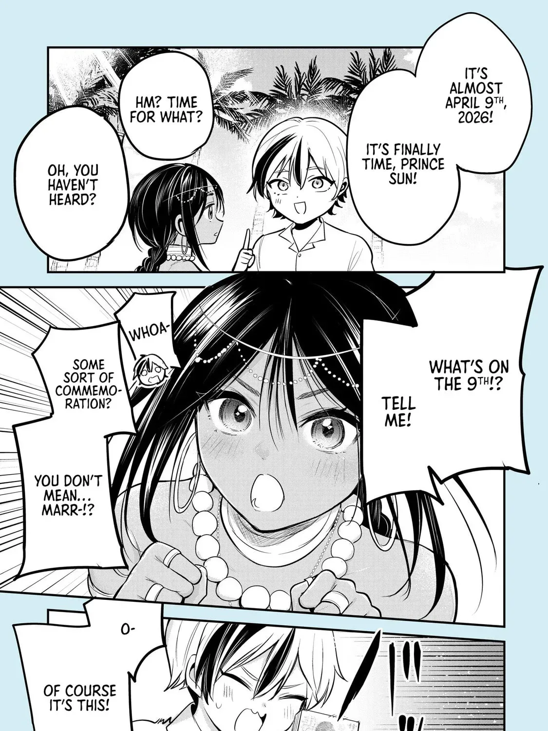 Prince Sun wanna be a wife - Chapter 6.5 - Page 1