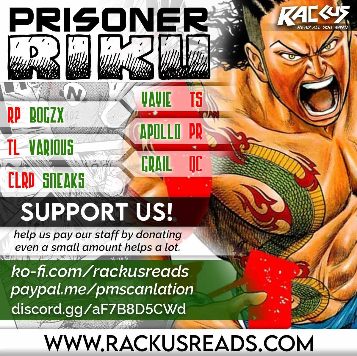 Prisoner Riku - Chapter 84 - Page 1