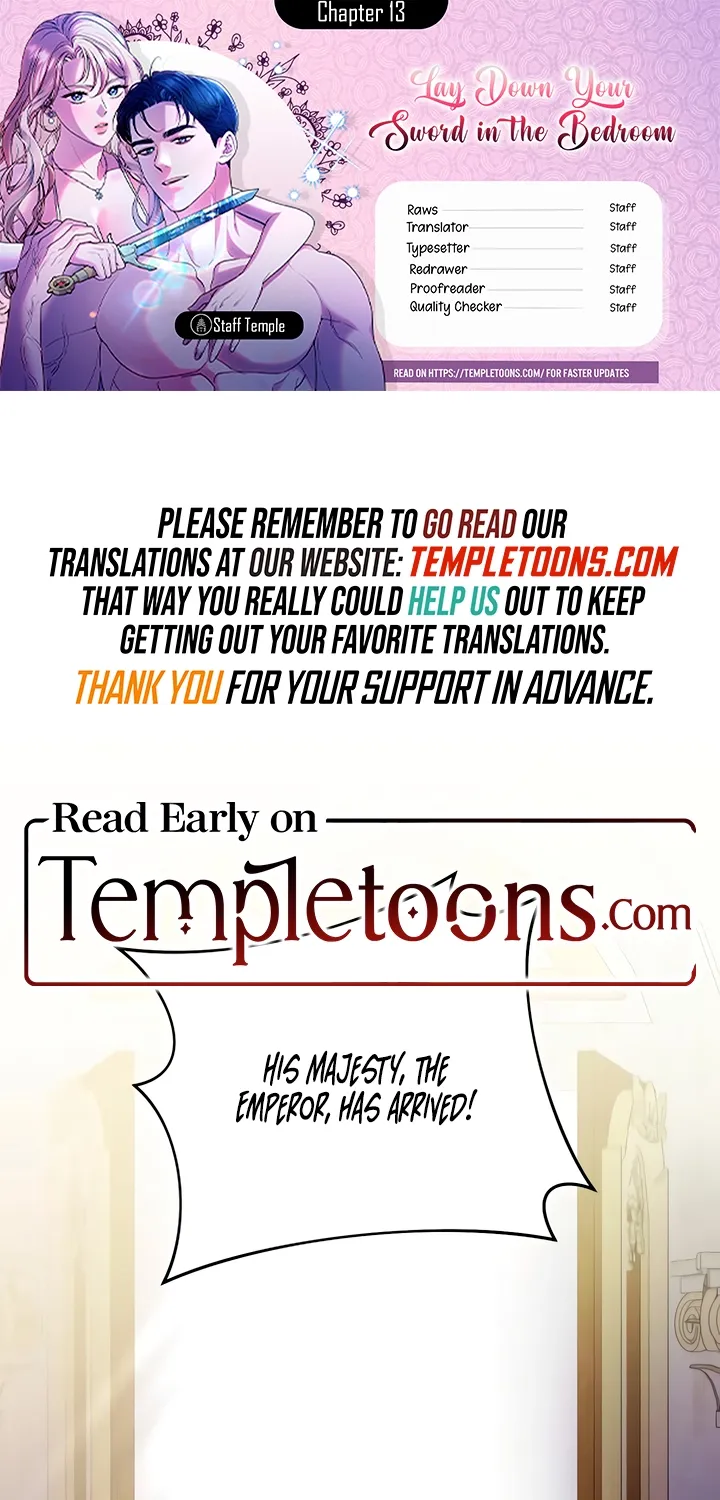 Put away your sword in the bedroom - Chapter 13 - Page 1