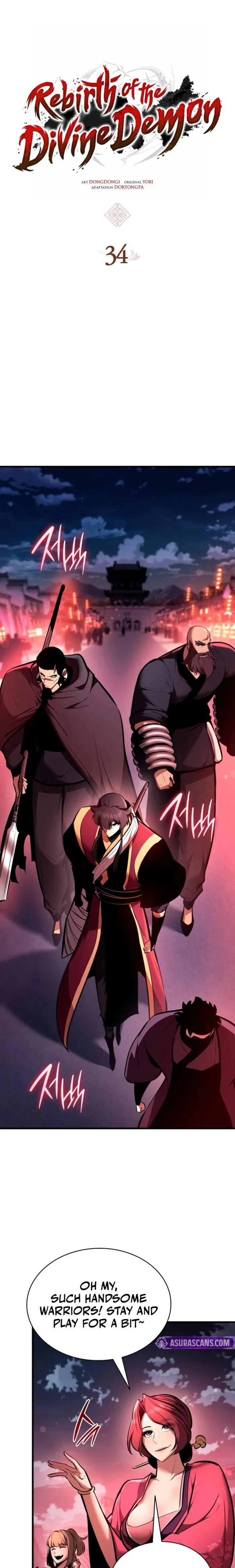 Rebirth of the Divine Demon - Chapter 34 - Page 1