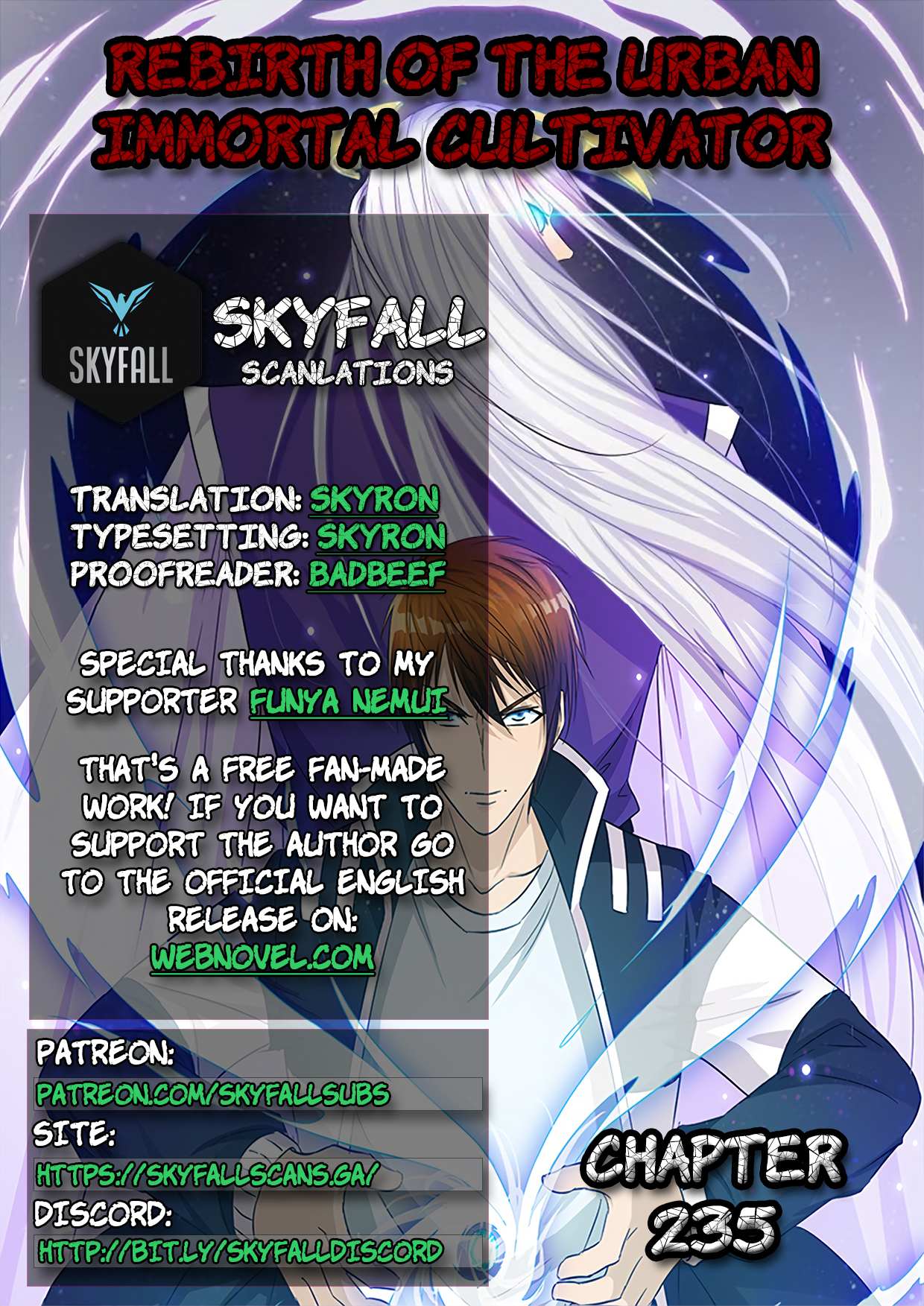 Rebirth Of The Urban Immortal Cultivator - Chapter 235 - Page 1