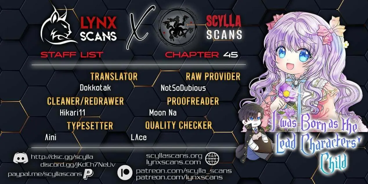 Reborn as the Protagonists' Daughter - Chapter 45 - Page 1