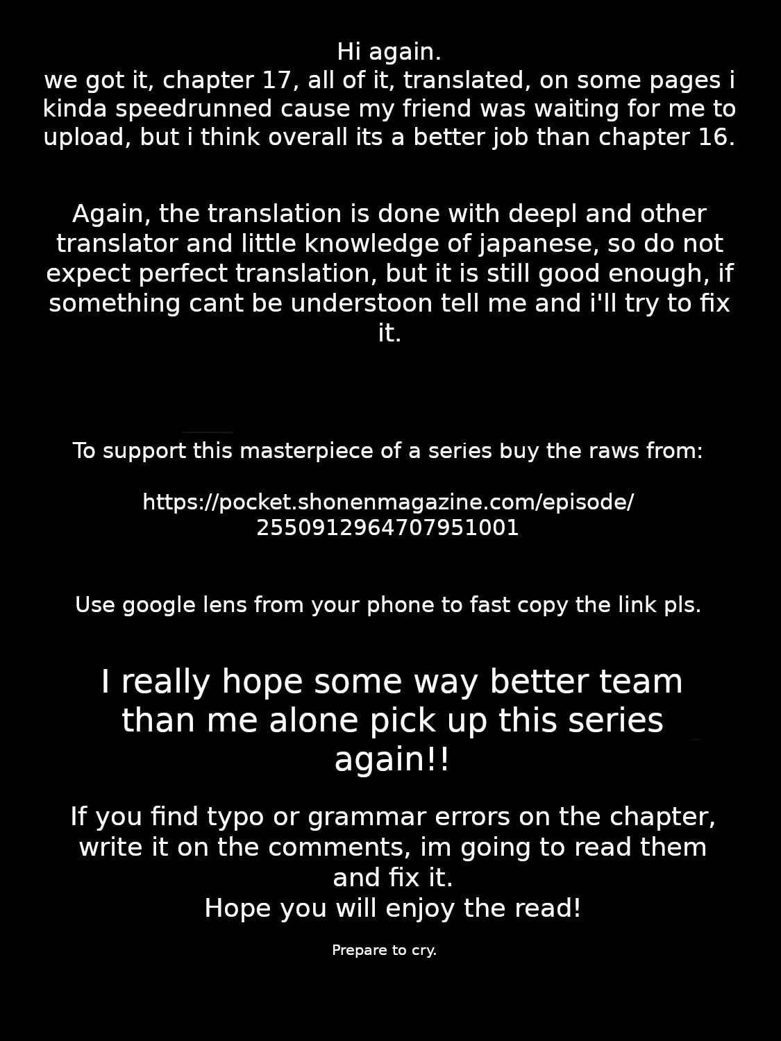 Record of Highserk War - Chapter 17 - Page 1