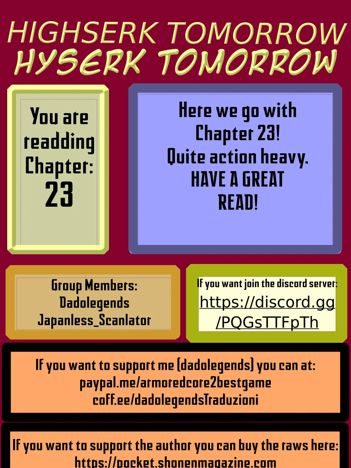 Record of Highserk War - Chapter 23 - Page 1