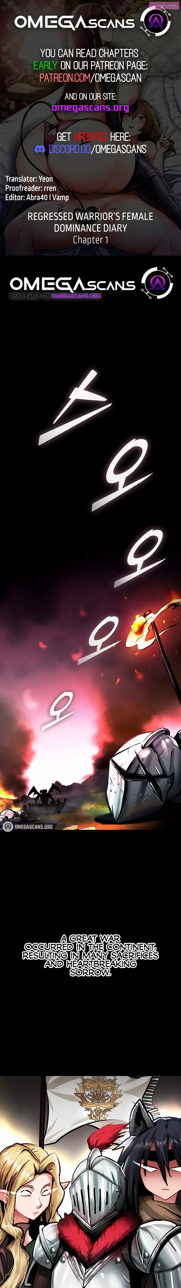 Regressed Warriors Female Dominance Diary - Chapter 1 - Page 1