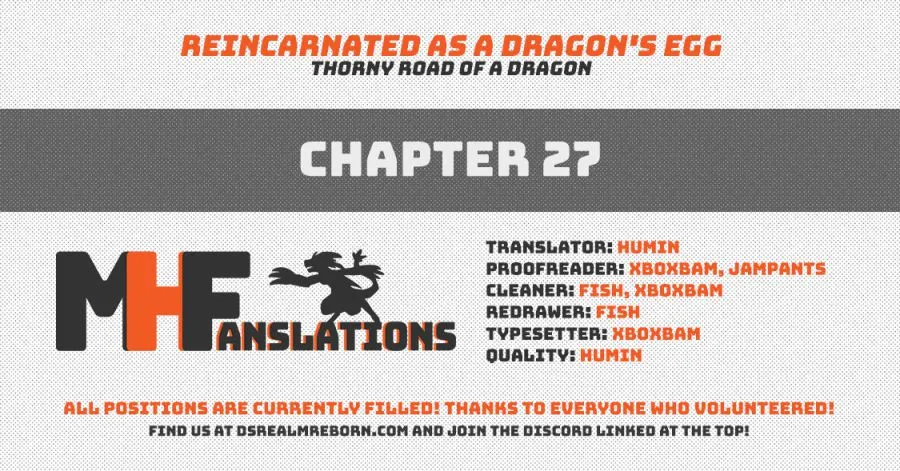 Reincarnated As A Dragon Hatchling - Chapter 27 - Page 1