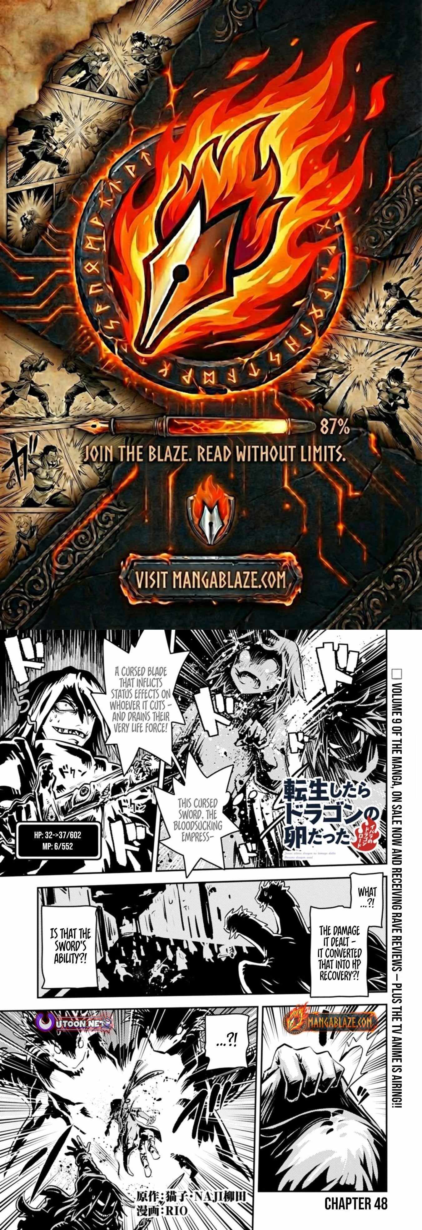 Reincarnated as a Dragon's Egg - Chapter 48-1 - Page 1