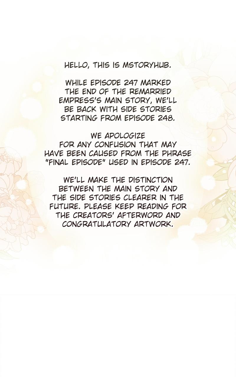 Remarried Empress - Notice. : Afterword - Page 1